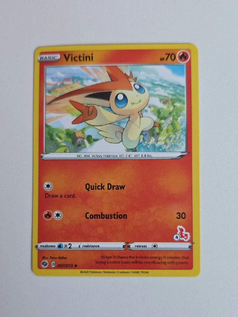 Pokemon Victini Trading Cards